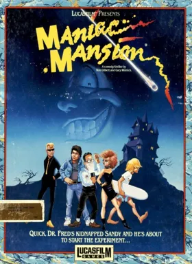 Maniac Mansion_Disk1 box cover front